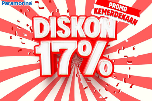 promo kemerdekaan diskon 17%