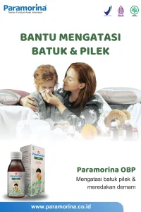 paramorina OBP bantu mengatasi batuk & pilek