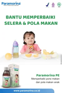 paramorina PE bantu memperbaiki selera & pola makan