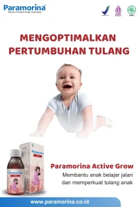 paramorina active grow mengoptimalkan pertumbuhan tulang